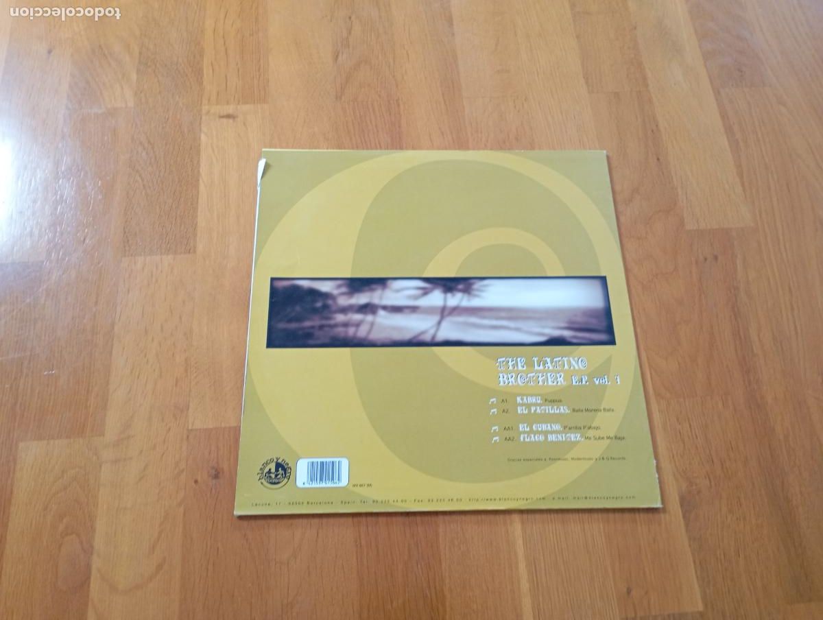 Discos de vinilo: The latino beotger e.p. vol. 1 - Foto 2