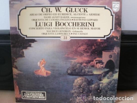 Discos de vinilo: CH W GLUCK y LUIGI BOCCHERINI - Foto 1