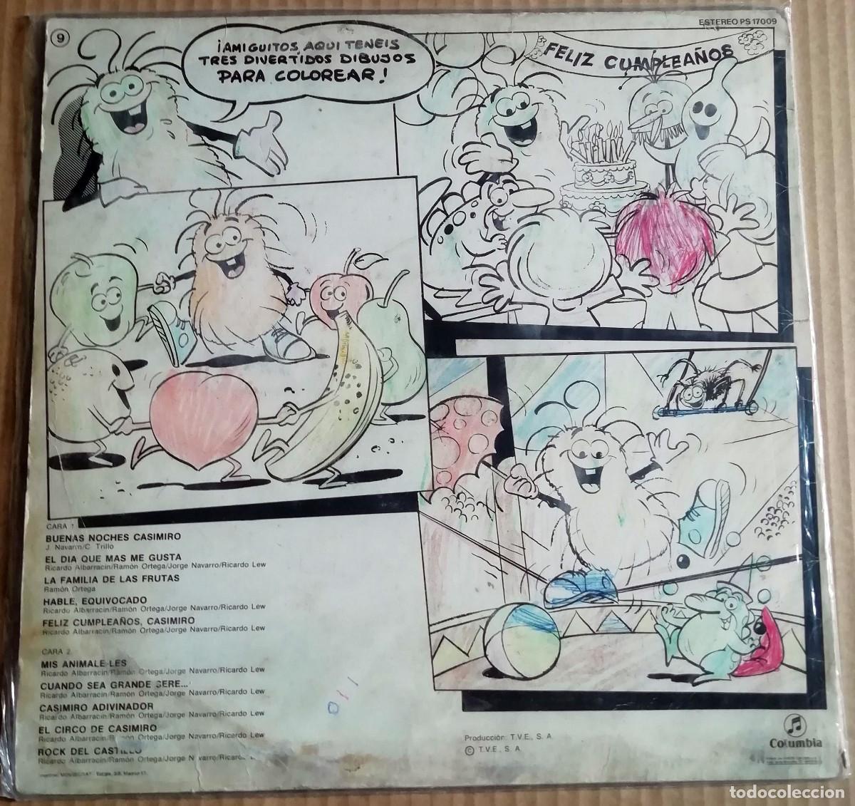 Discos de vinilo: Casimiro Y Sus Amigos LP, Spain 1982 - Foto 2