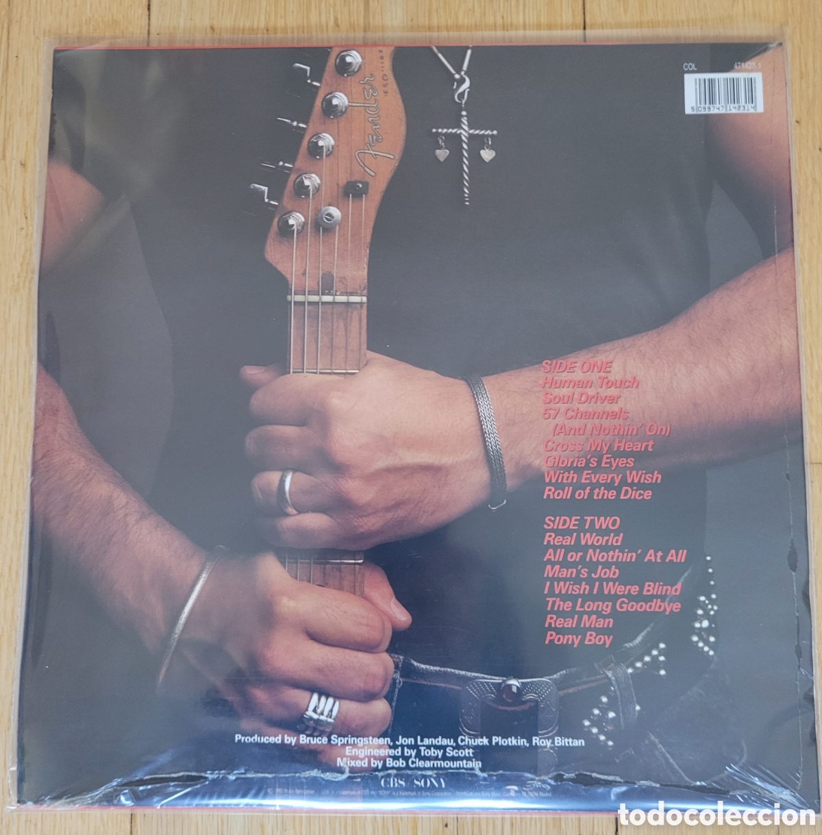 Discos de vinilo: Bruce Springsteen Human Touch lp - Foto 2