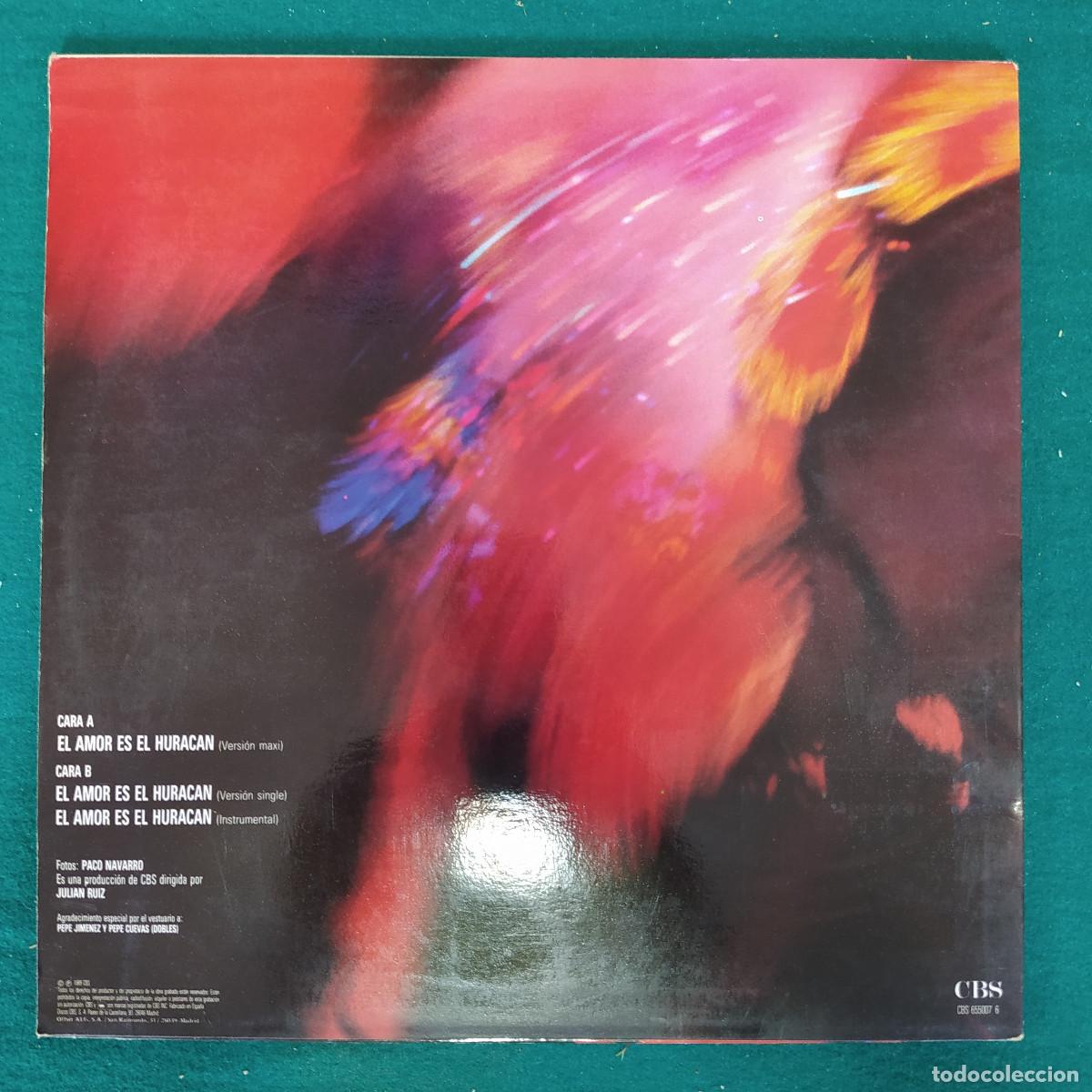 Discos de vinilo: Vicky Larraz &ndash; El Amor Es El Huracan - Foto 2