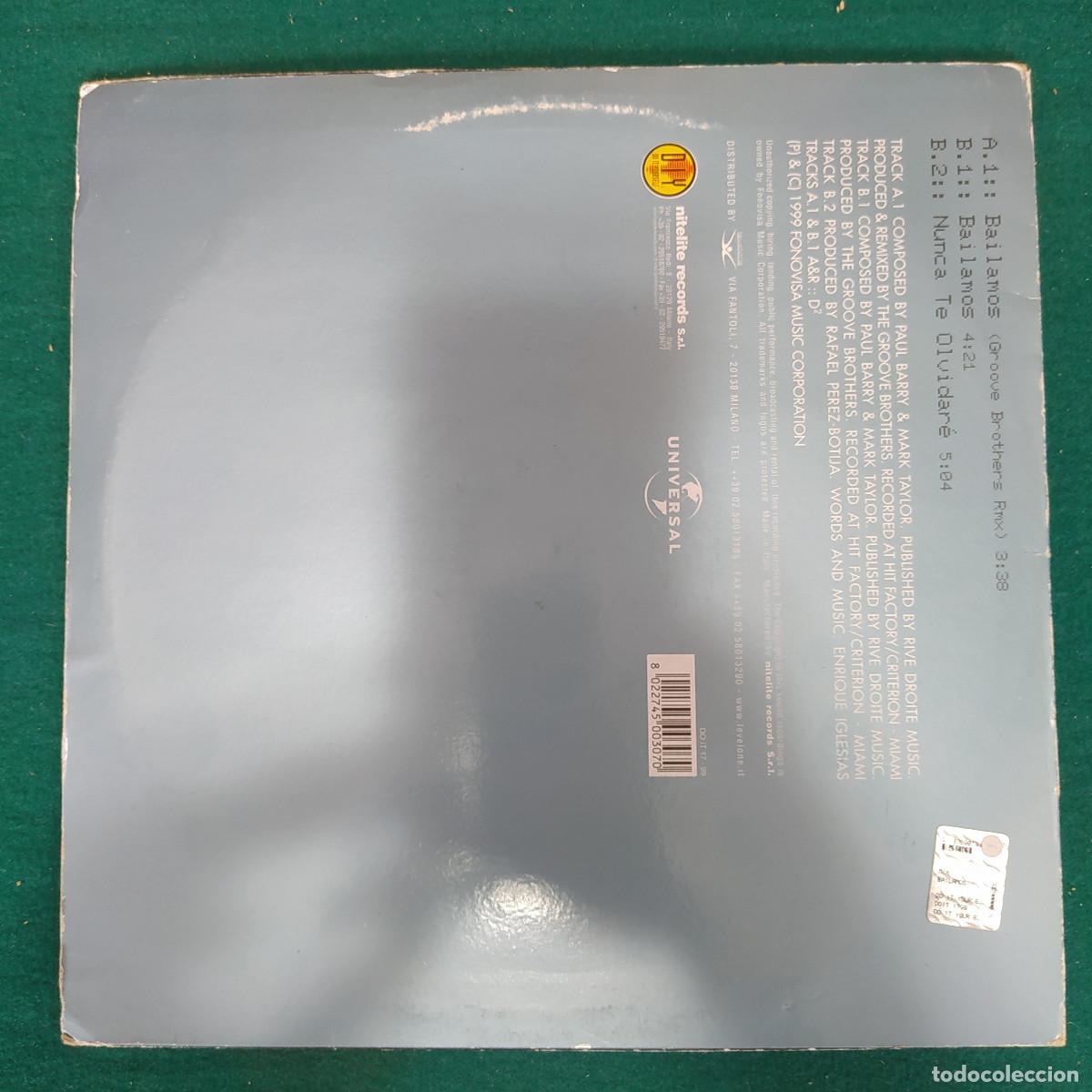 Discos de vinilo: Enrique Iglesias &ndash; Bailamos - Foto 2