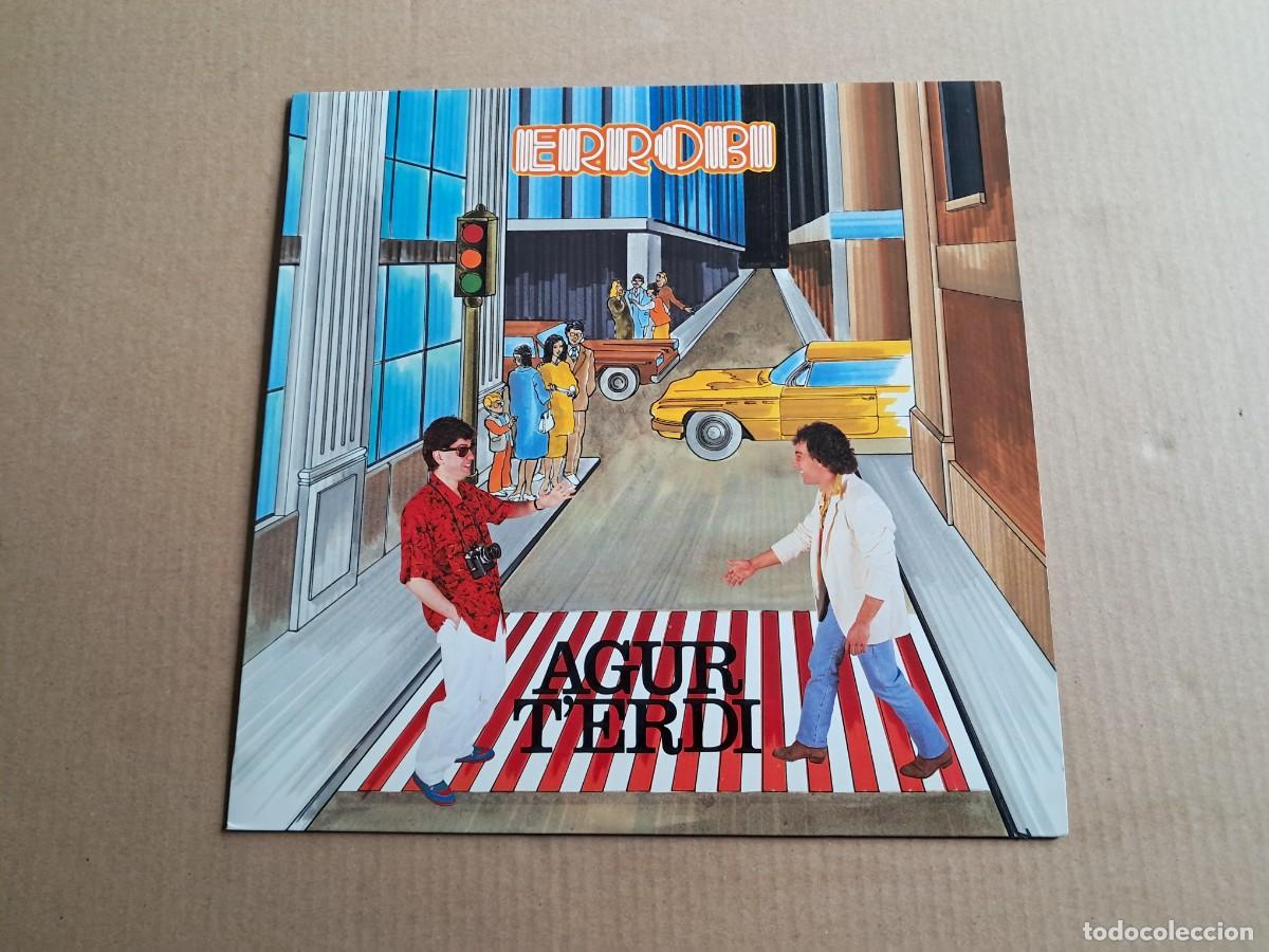 Discos de vinilo: ERROBI - AGUR T&acute;ERDI LP 1985 - Foto 1