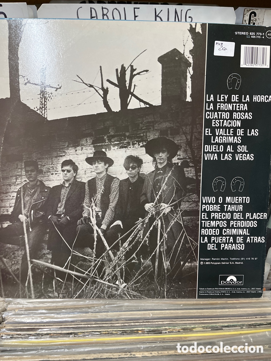 Discos de vinilo: La frontera la frontera lp - Foto 2