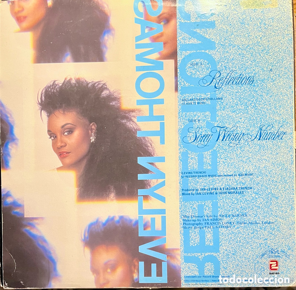 Discos de vinilo: EVELYN THOMAS - Reflections - Foto 2