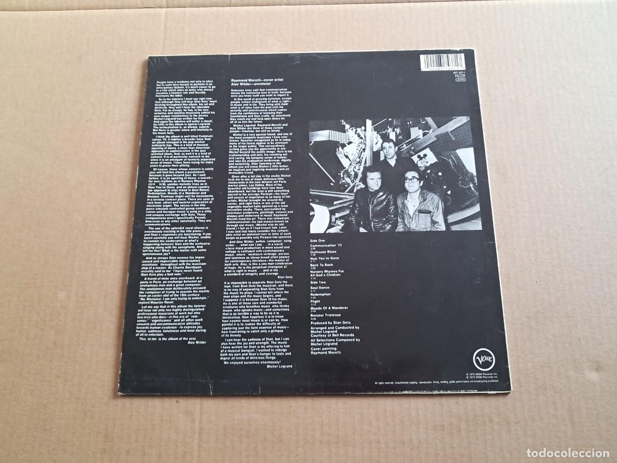 Discos de vinilo: STAN GETZ - COMMUNICATIONS LP EDICION HOLANDESA - Foto 5