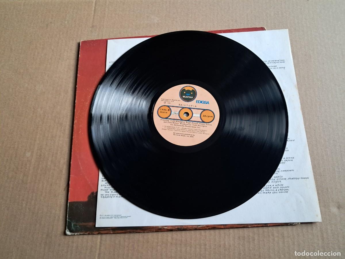 Discos de vinilo: UTOPIA ( TODD RUNDGREN ) - RA LP 1981 EDICION ESPA&Ntilde;OLA - Foto 5