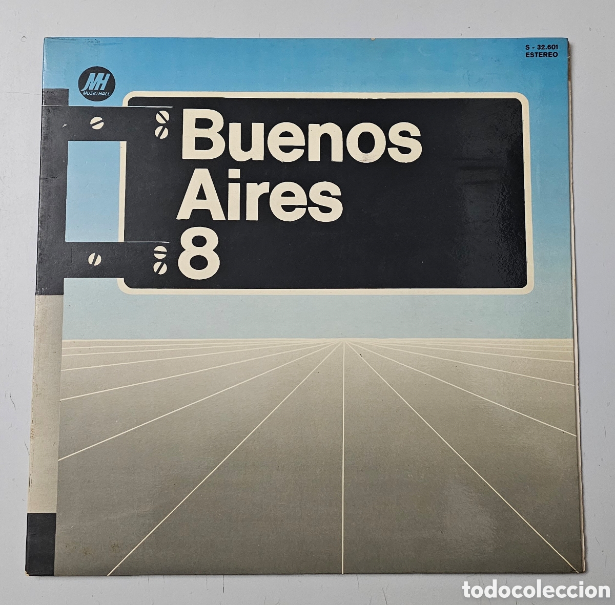 Vinyl records: LP BUENOS AIRES 8 (Espa&ntilde;a - Music Hall/Movieplay - 1974) Tango Argentina Gatefold RARO ESCASISIMO