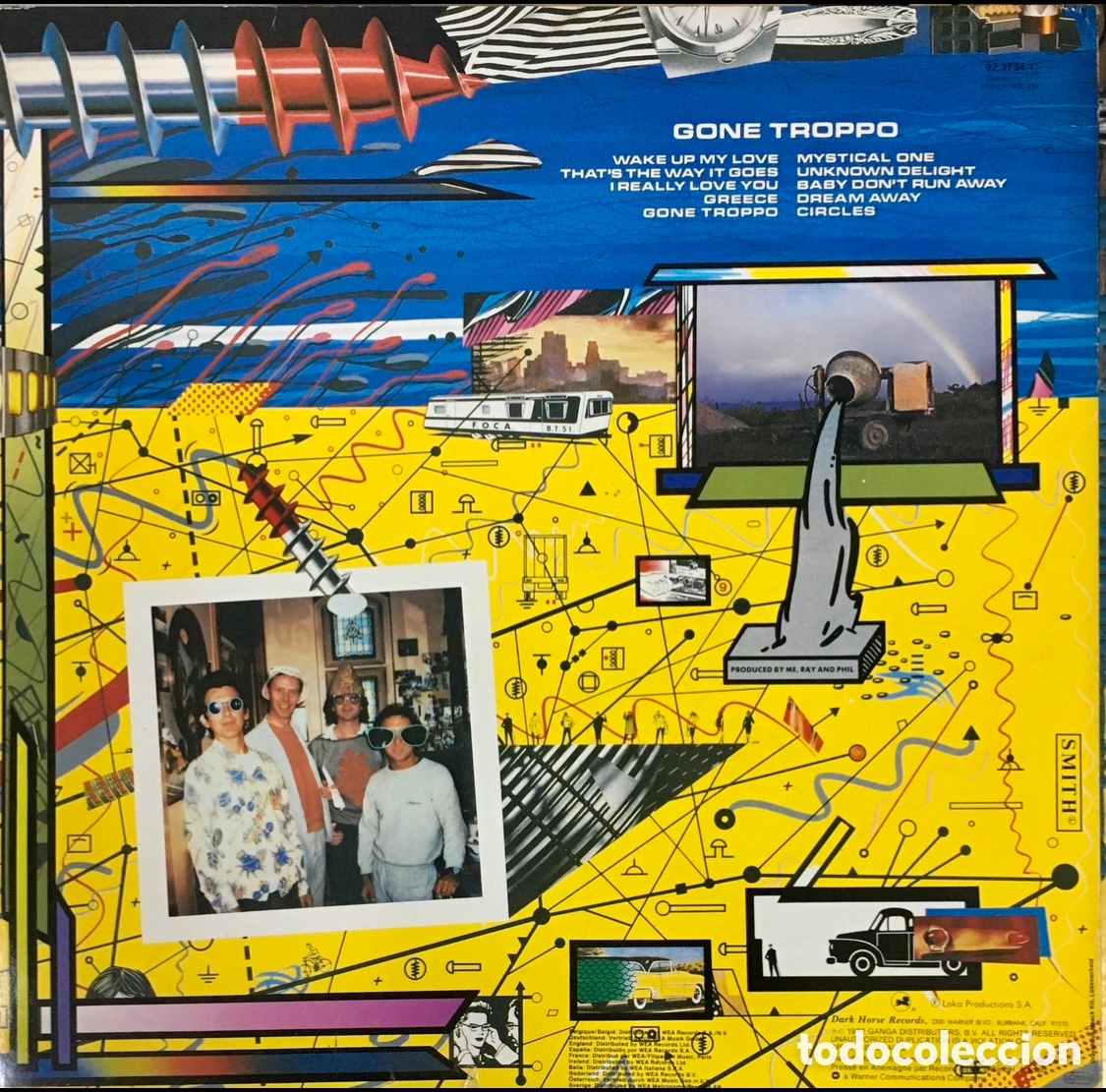 Discos de vinilo: Disco Vinilo LP. George Harrison. &ldquo;Gone Troppo&rdquo;. 1982. - Foto 2