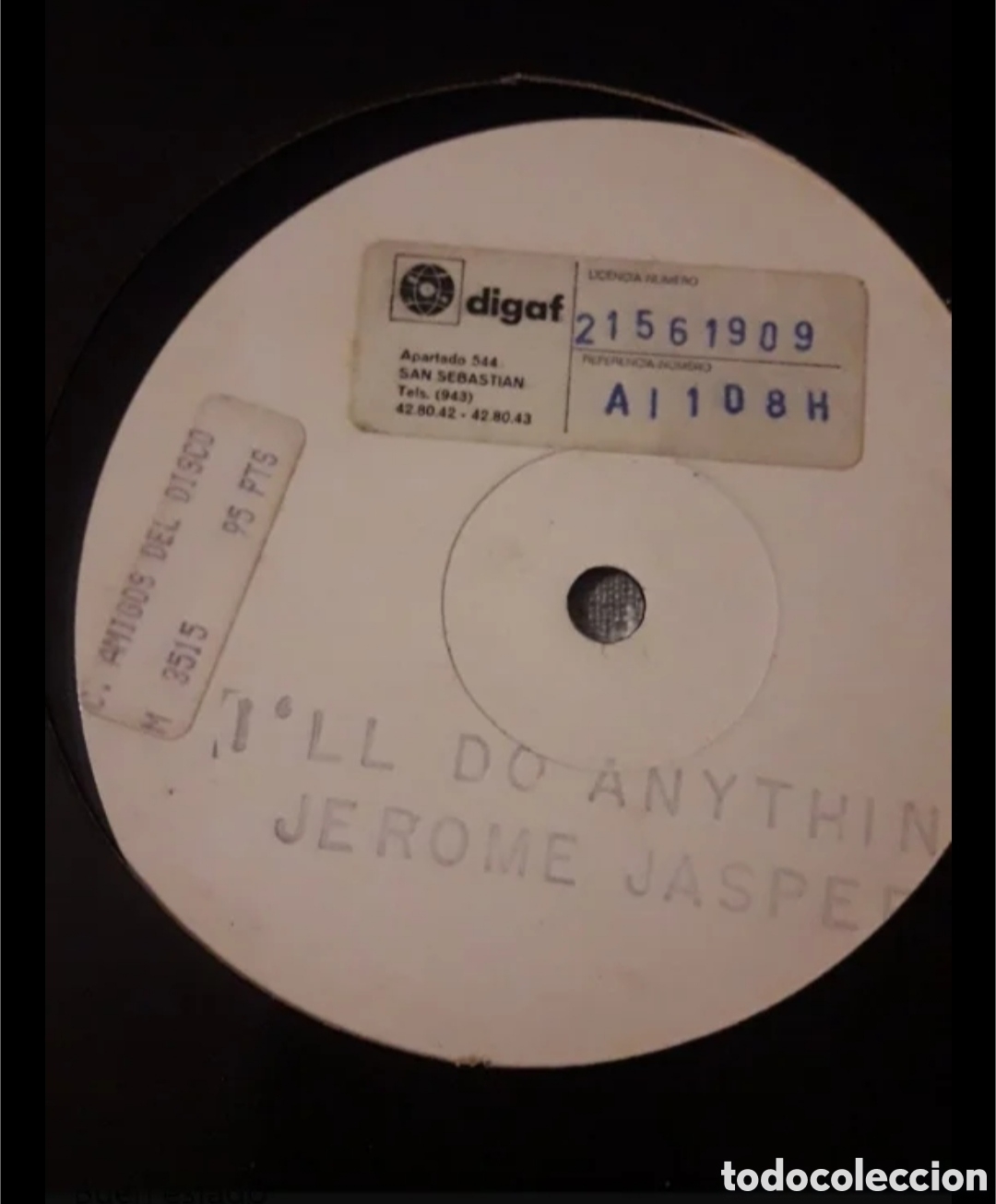 Discos de vinilo: Maxi single Jerome Jasper.&nbsp;Ill Do Anything - Foto 1