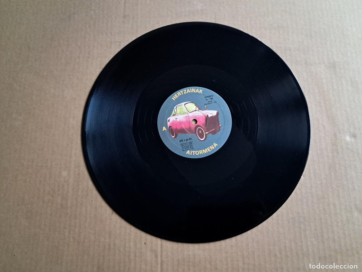 Discos de vinilo: HERTZAINAK - AITORMENA MAXI SINGLE 1989 - Foto 1