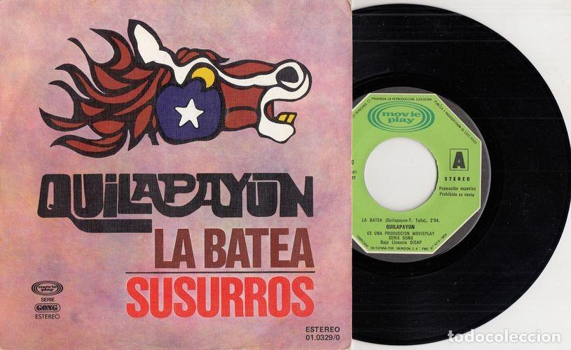 Discos de vinilo: QUILAPAYUN - LA BATEA - SINGLE DE VINILO - C- 25 - Foto 1