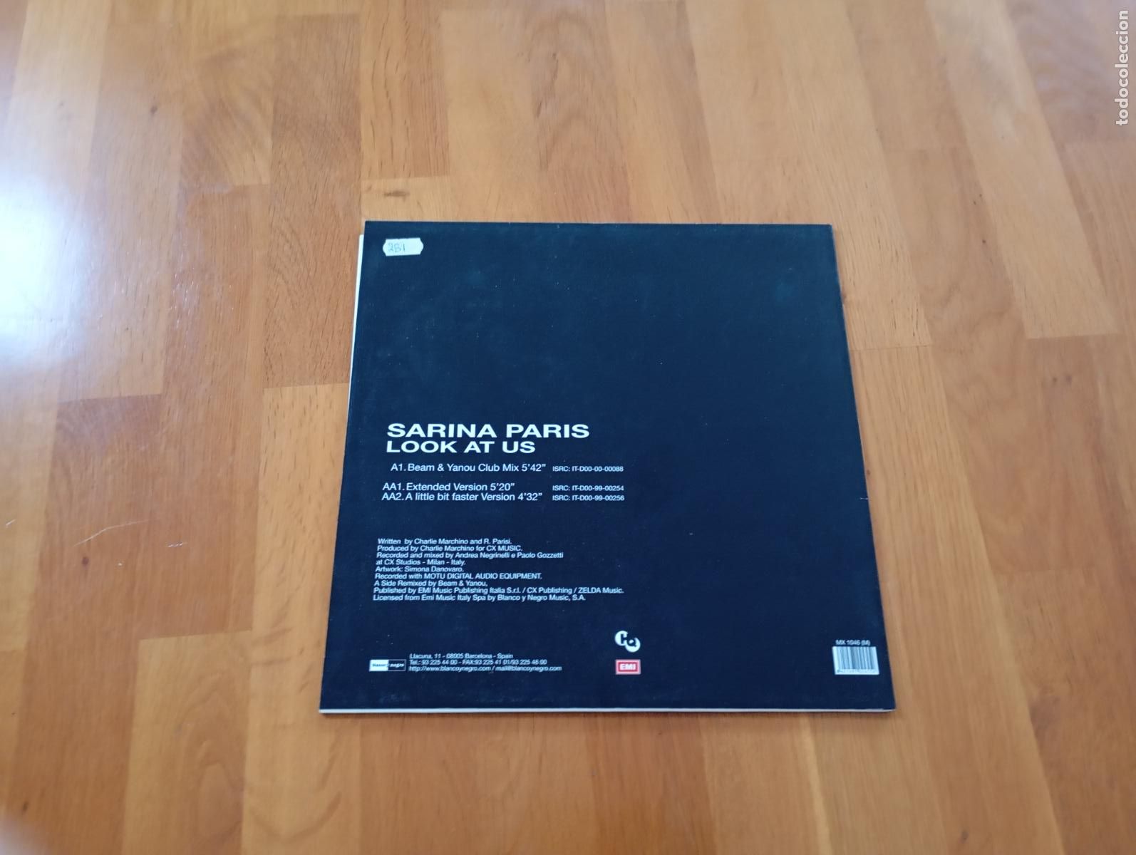 Discos de vinilo: Sarina Paris-look at us.maxi - Foto 2