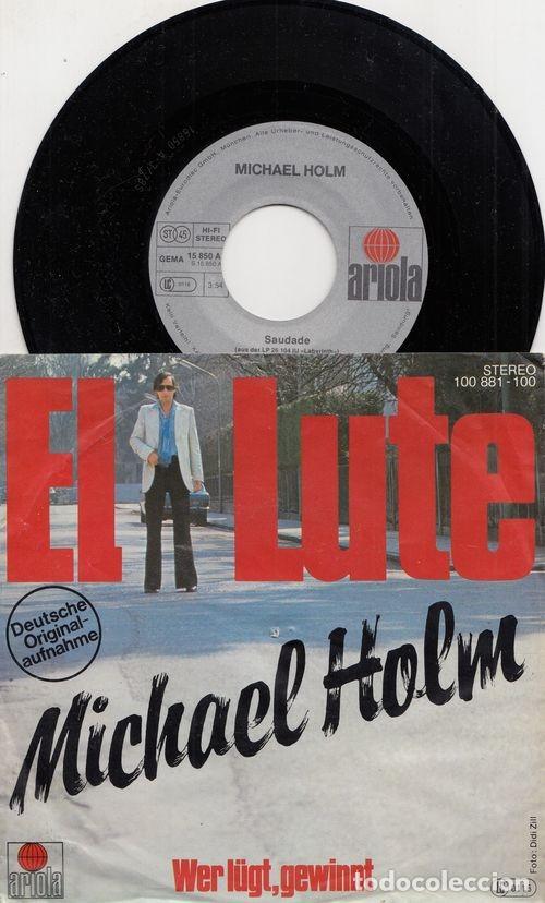 Discos de vinilo: Michael Holm &ndash; El Lute - SINGLE DE VINILO ALEMAN - C- 25 - Foto 1