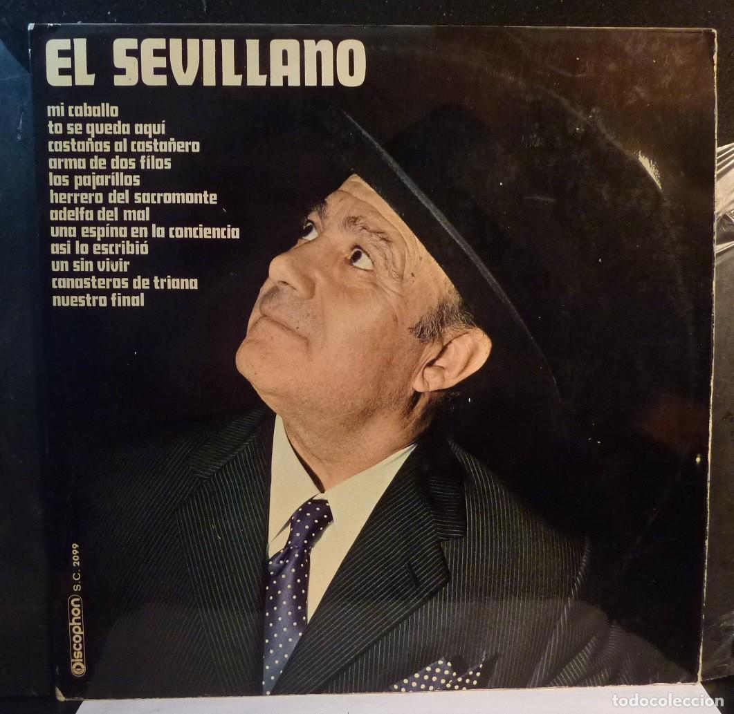 Discos de vinilo: EL SEVILLANO // EN EL COLMAO GITANO // 1971 // LP - Foto 1