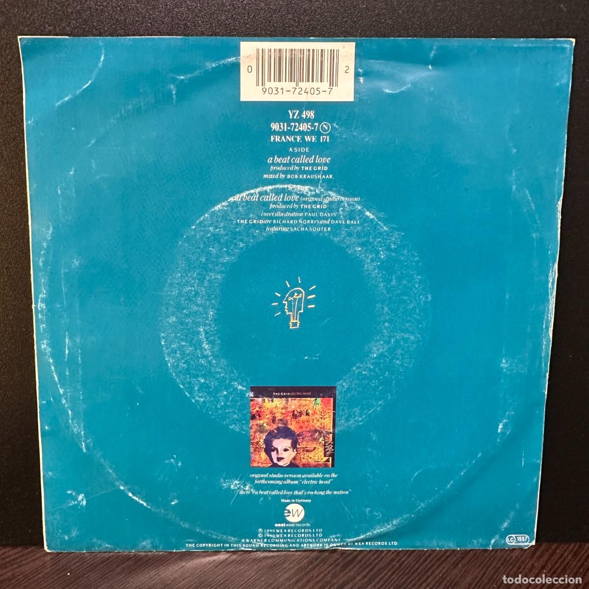 Discos de vinilo: The Grid - A Beat Called Love (7&rdquo;, Single) - Foto 2
