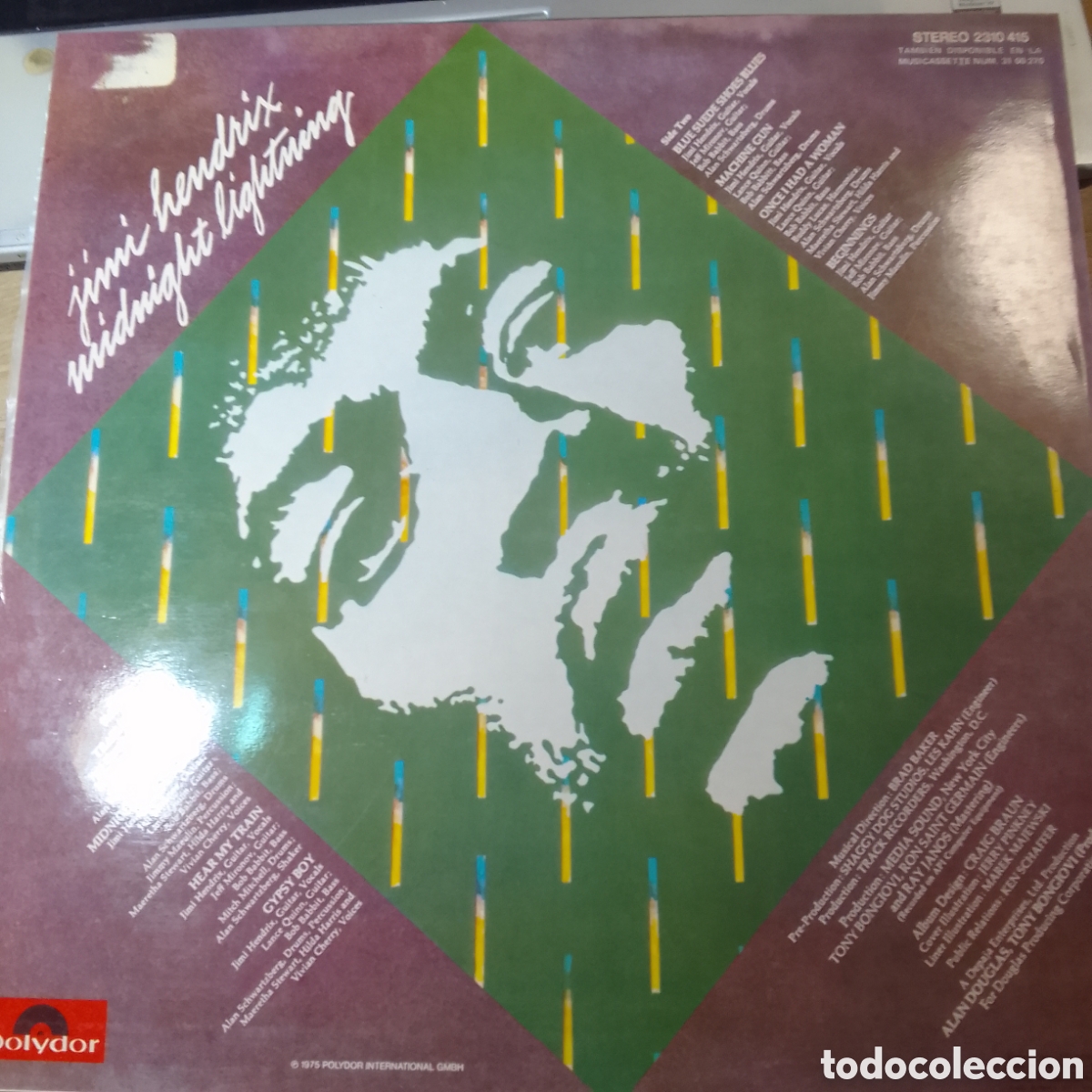 Discos de vinilo: JIMI HENDRIX midnight lighting - Foto 2