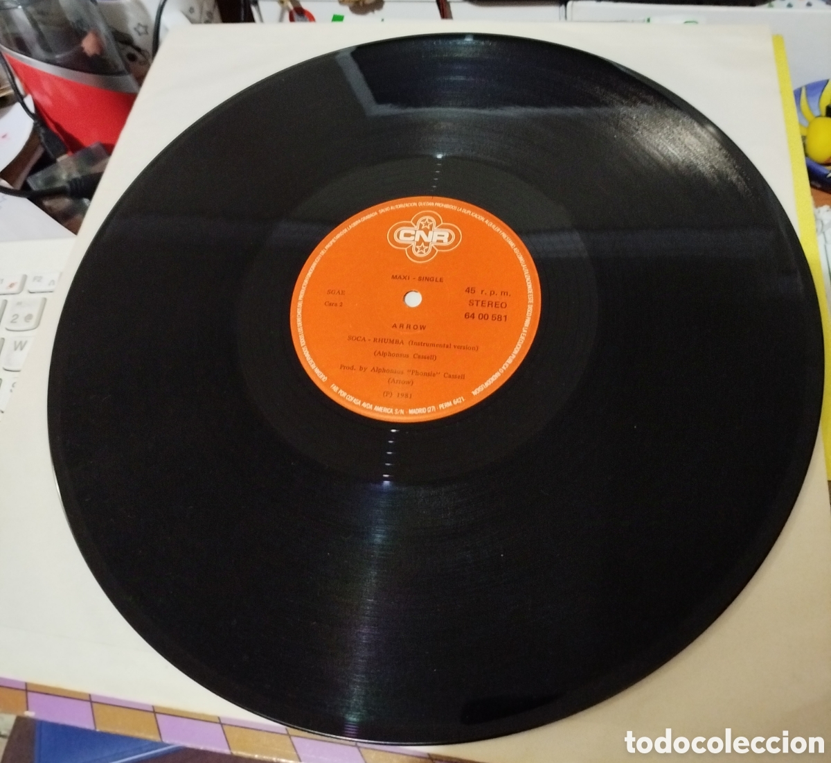 Discos de vinilo: Arrow - Soca Rhumba. . - Foto 2