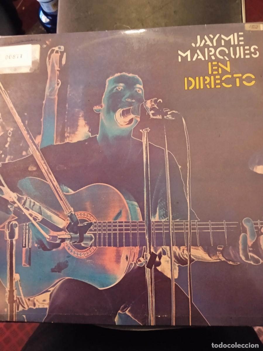 Disques de vinyle: JAYME MARQUES- EN DIRECTO. LP DOBLE.