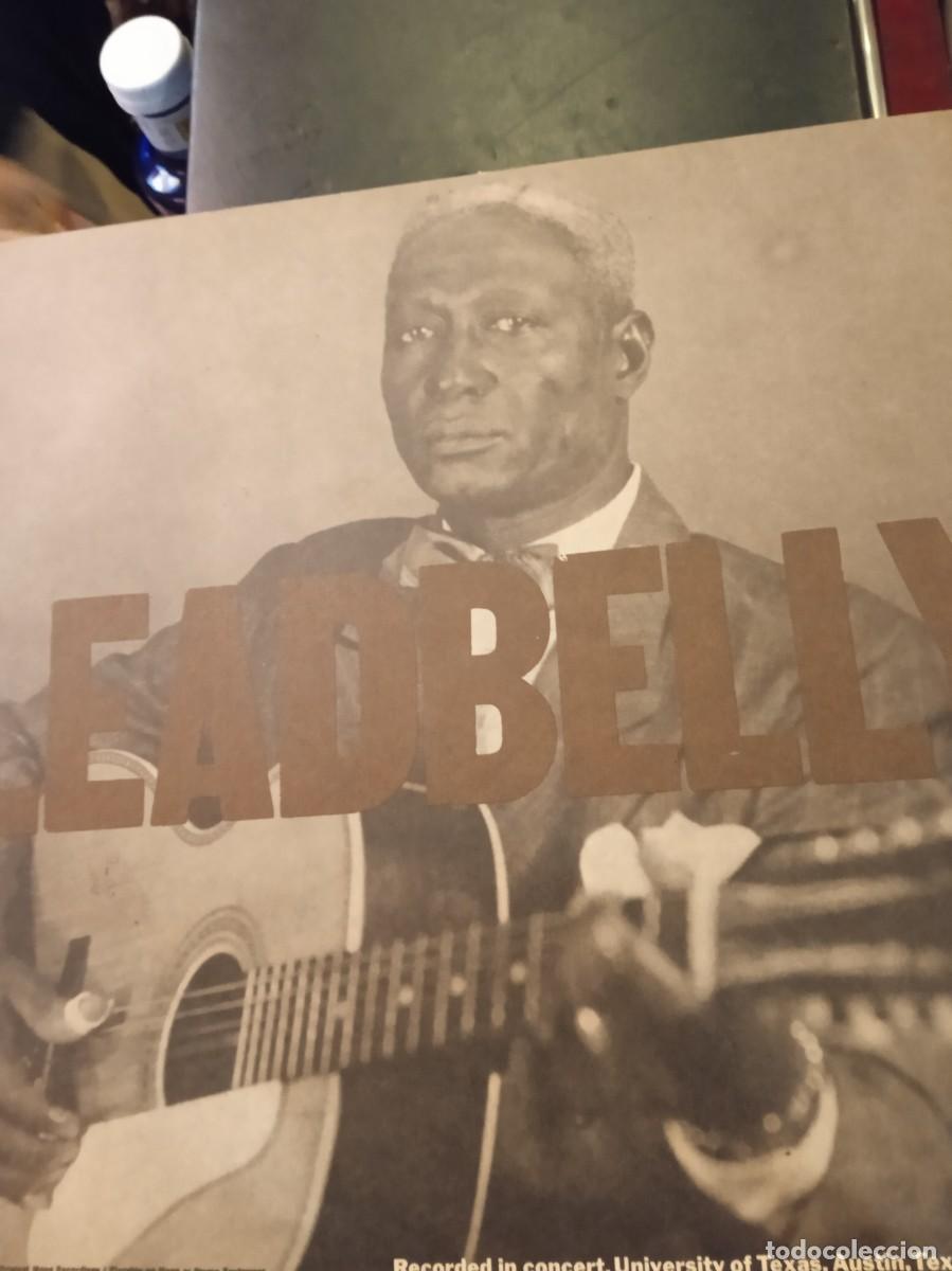 Discos de vinilo: LEADBELLY- LIVE AUSTIN, TEXAS. LP - Foto 1