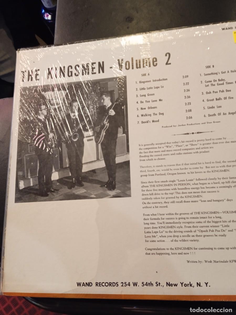 Discos de vinilo: THE KINGSMEN- VOLUME II. LP - Foto 2