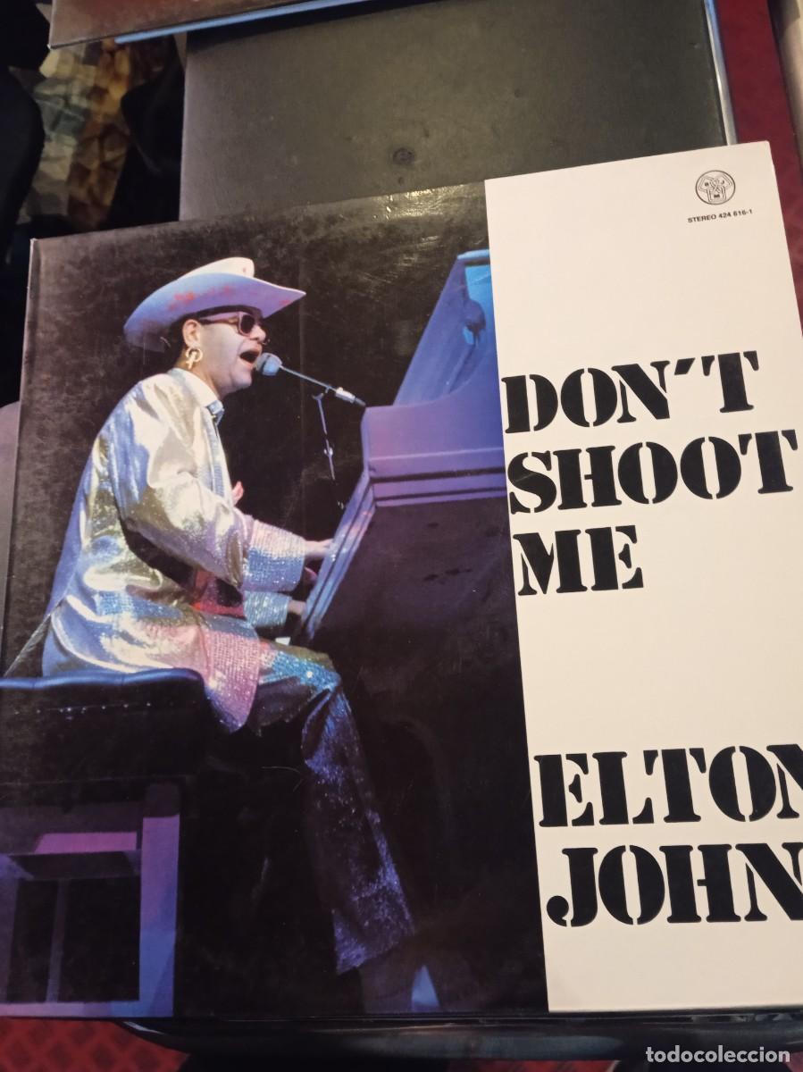 Discos de vinilo: ELTON JOHN- DON&acute;T SHOOT ME. LP - Foto 1