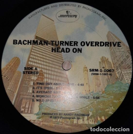 Discos de vinilo: Bachman-Turner Overdrive &ndash; Head On - Foto 5