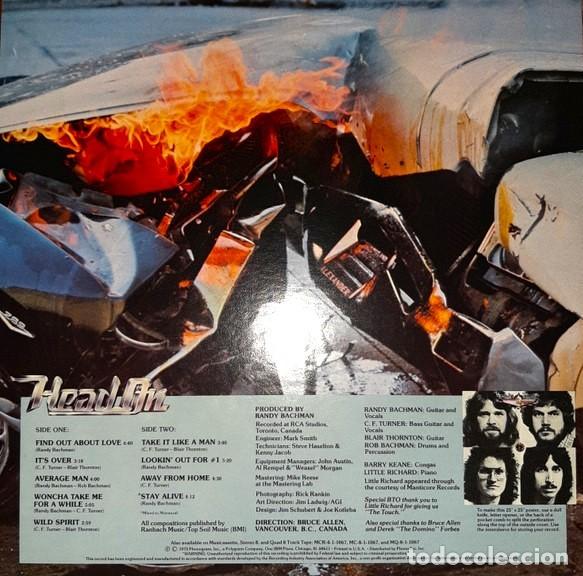 Discos de vinilo: Bachman-Turner Overdrive &ndash; Head On - Foto 8