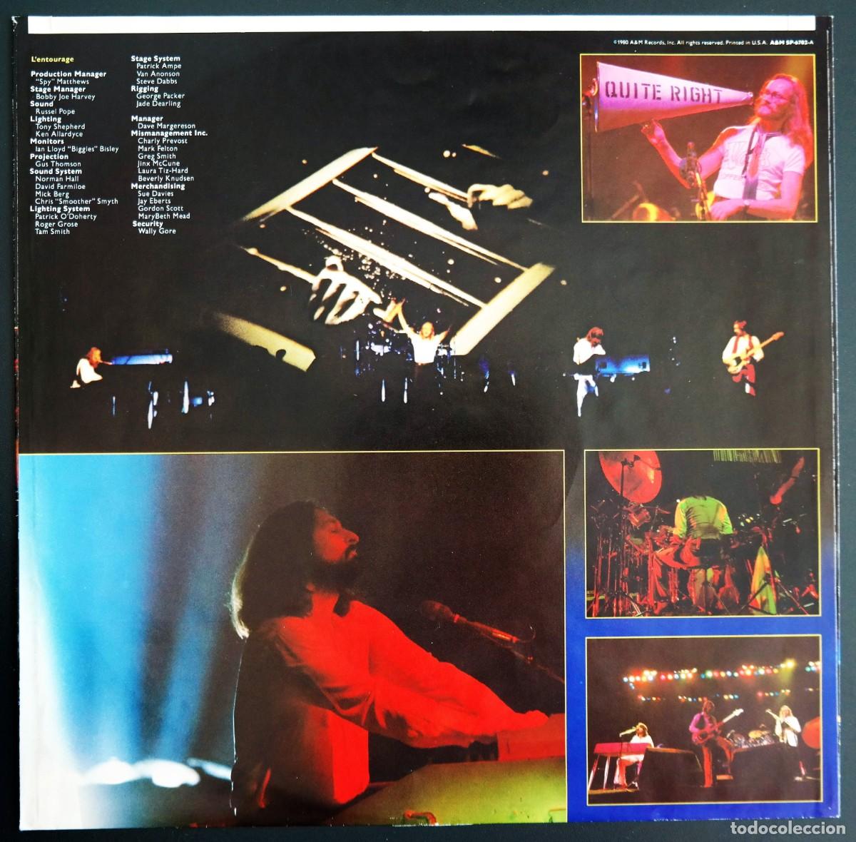 Discos de vinilo: Supertramp &ndash; Paris (Great And Fantastic Live Release) - Foto 4