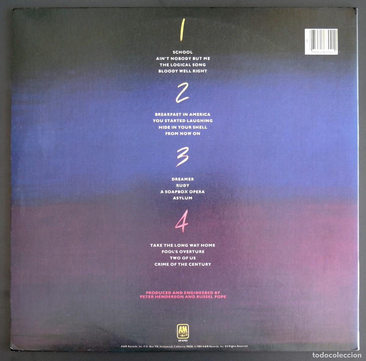 Discos de vinilo: Supertramp &ndash; Paris (Great And Fantastic Live Release) - Foto 12