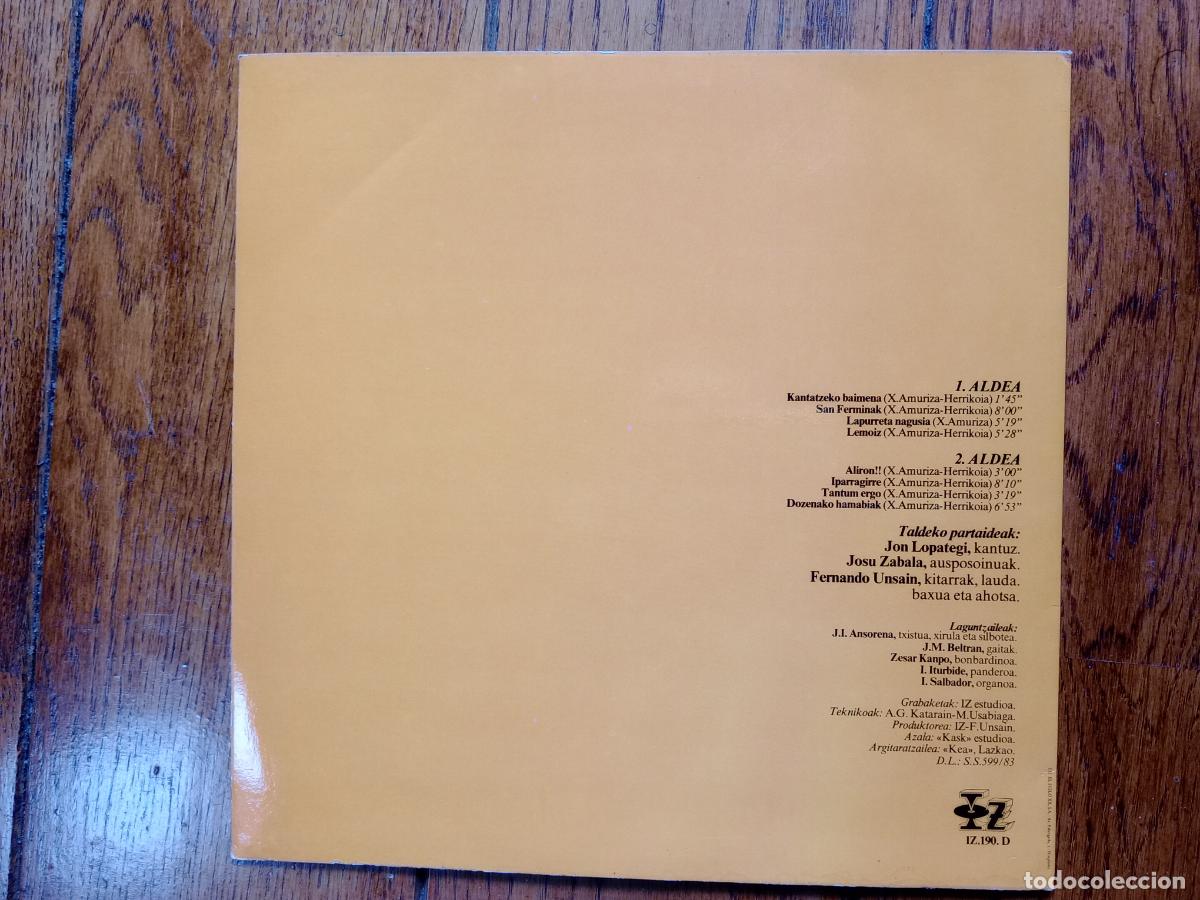 Discos de vinilo: Amuriza - herriko plazan - Foto 2