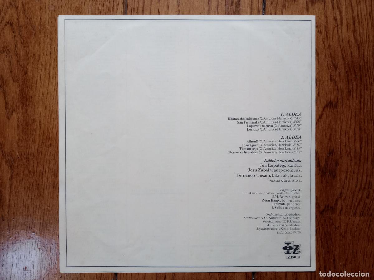 Discos de vinilo: Amuriza - herriko plazan - Foto 6
