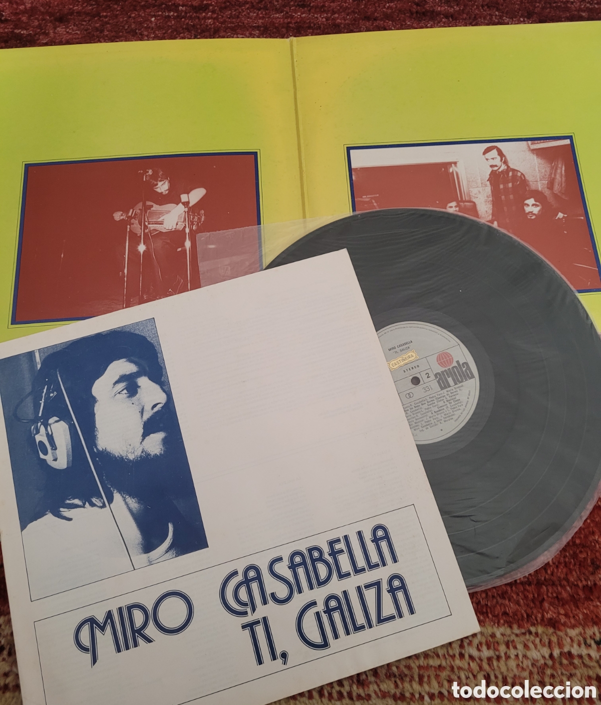 Discos de vinilo: Miro Casabella Ti, Galiza Lp - Foto 3
