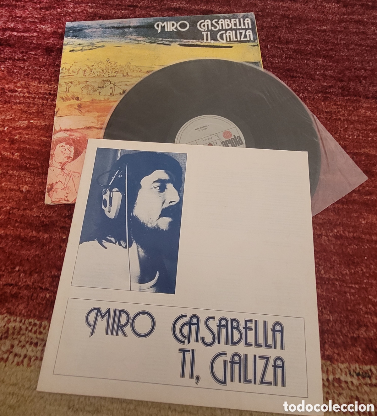 Discos de vinilo: Miro Casabella Ti, Galiza Lp - Foto 7