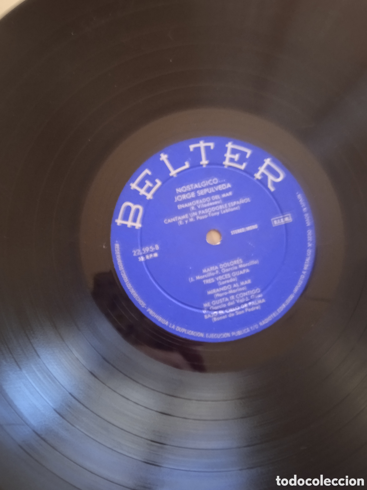 Discos de vinilo: Jorge Sep&uacute;lveda,lote,G,70 - Foto 1