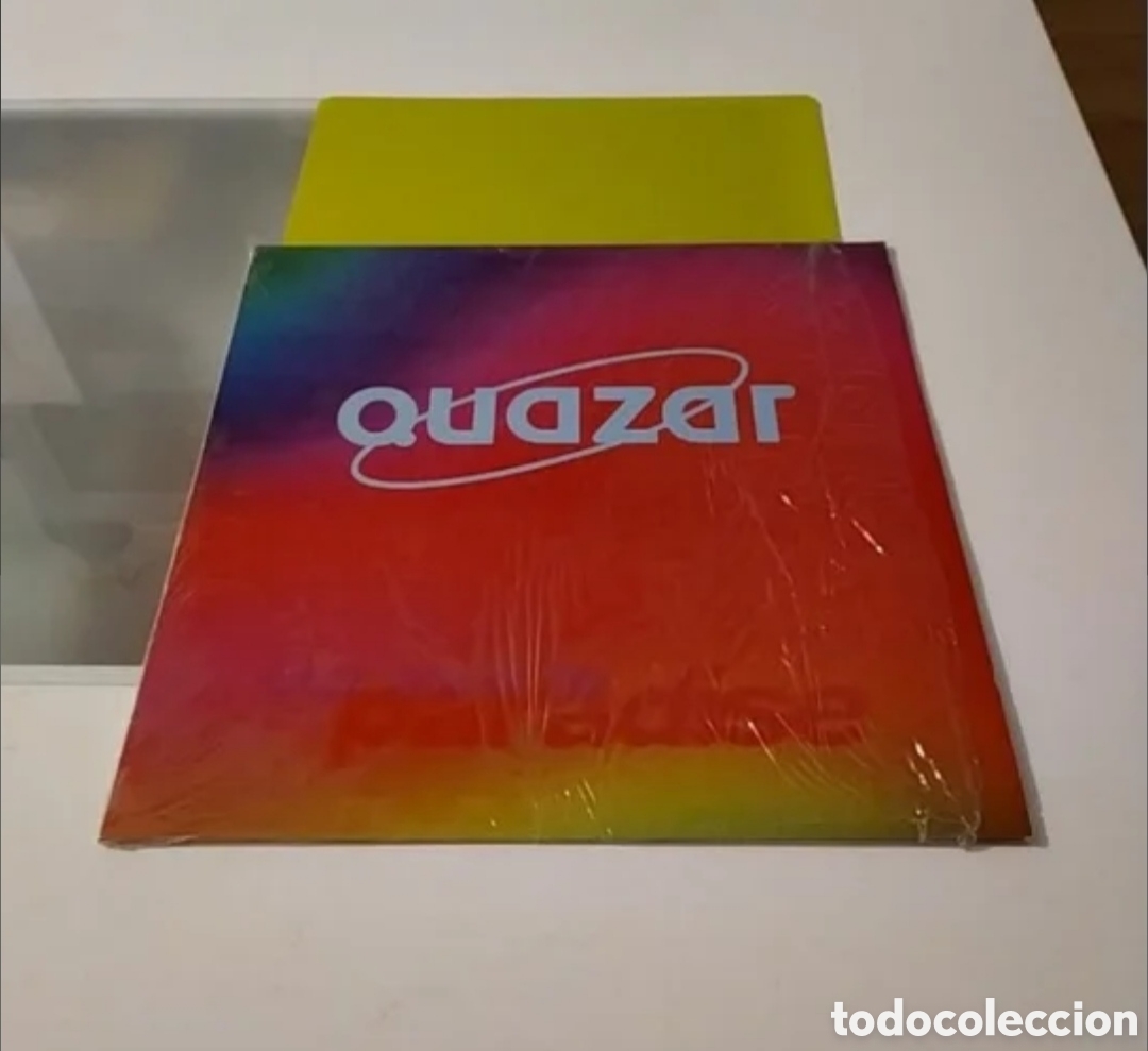 Discos de vinilo: Maxi single Quazar. Last Train To Paradise - Foto 1