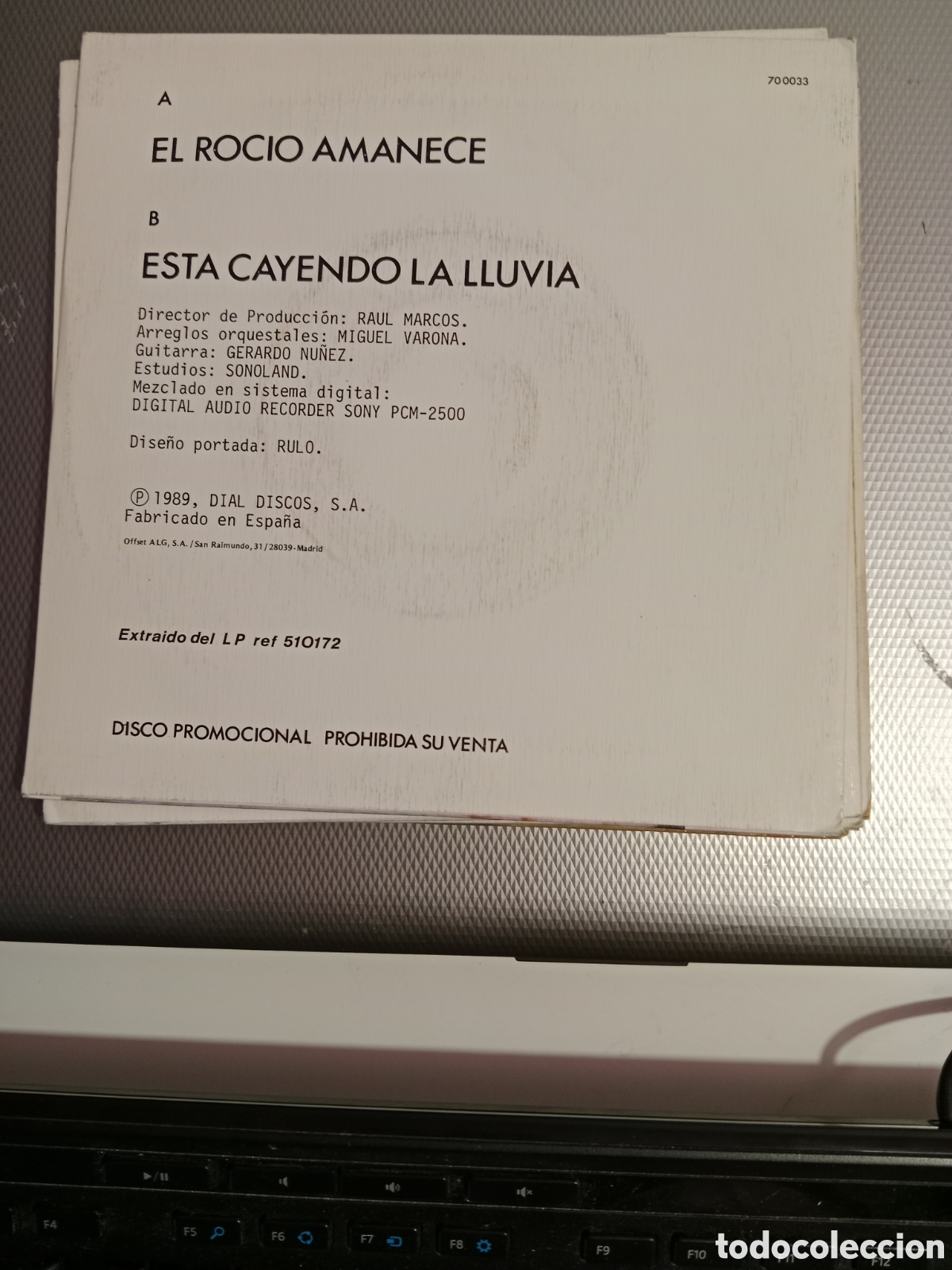 Discos de vinilo: Mar&iacute;a Al Alba - El roc&iacute;o amanece - Foto 2