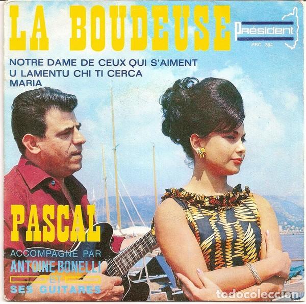 Discos de vinilo: Pascal* Accompagn&eacute; D Antoine Bonelli Et Ses Guitares &ndash; La Boudeuse Andr&eacute; Pascal - La Boudeuse album - Foto 1