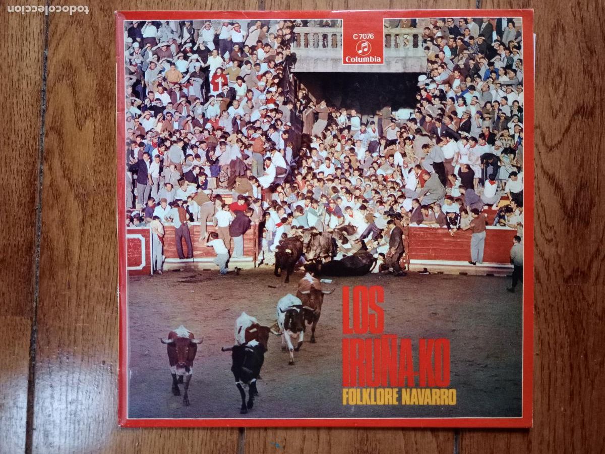 Discos de vinilo: Los Iru&ntilde;a-ko - folklore navarro - Foto 1