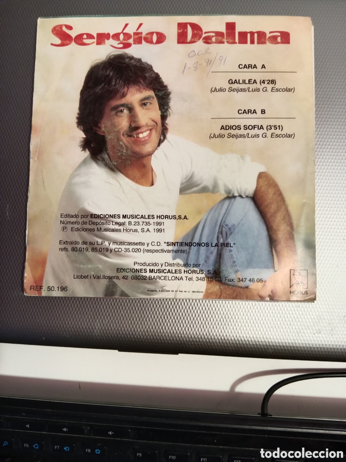 Discos de vinilo: Sergio Dalma - Galilea - Foto 2