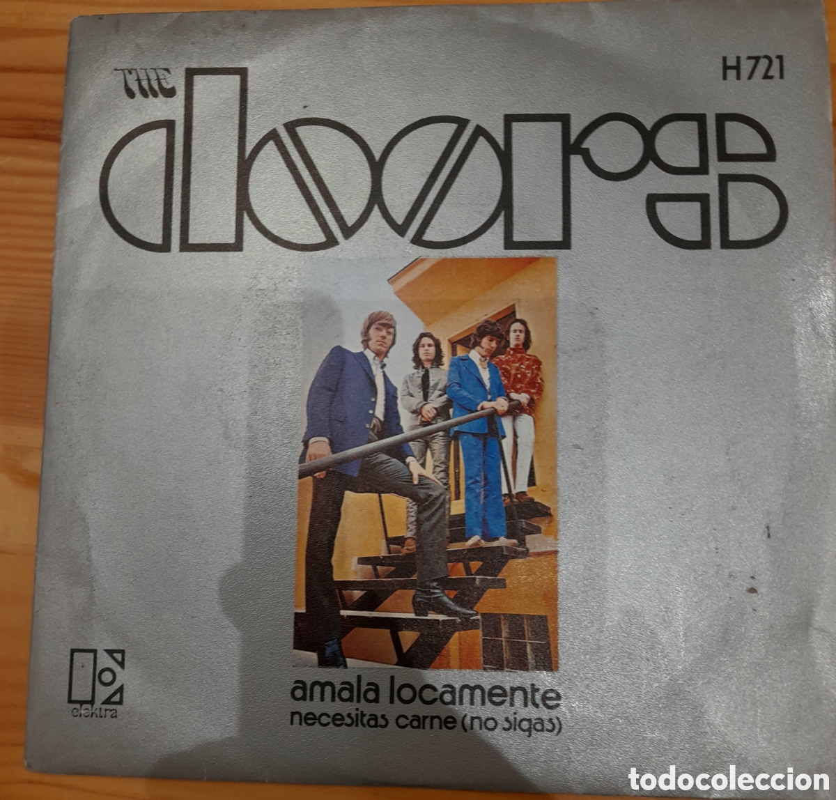 Discos de vinilo: THE DOORS. &Aacute;MALA LOCAMENTE SINGLE 1971 - Foto 1