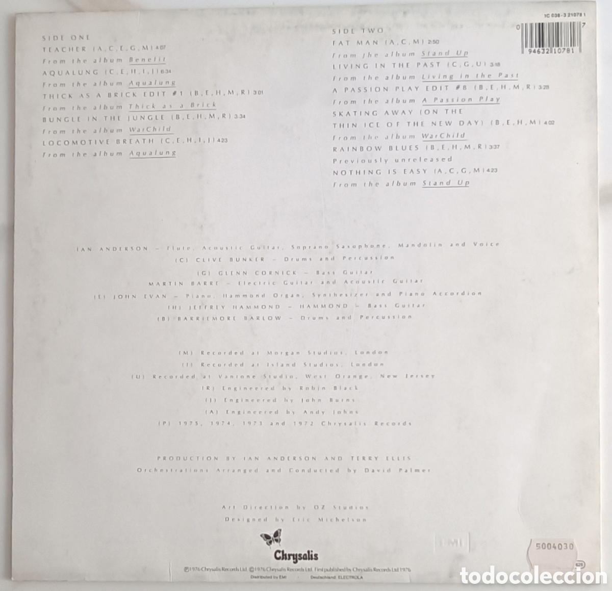 Discos de vinilo: Jethro Tull - M.U. - The BEST of - Foto 2