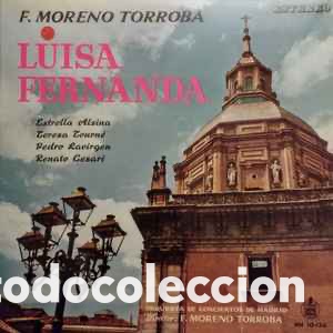 Discos de vinilo: F. Moreno Torroba - Luisa Fernanda - Foto 1