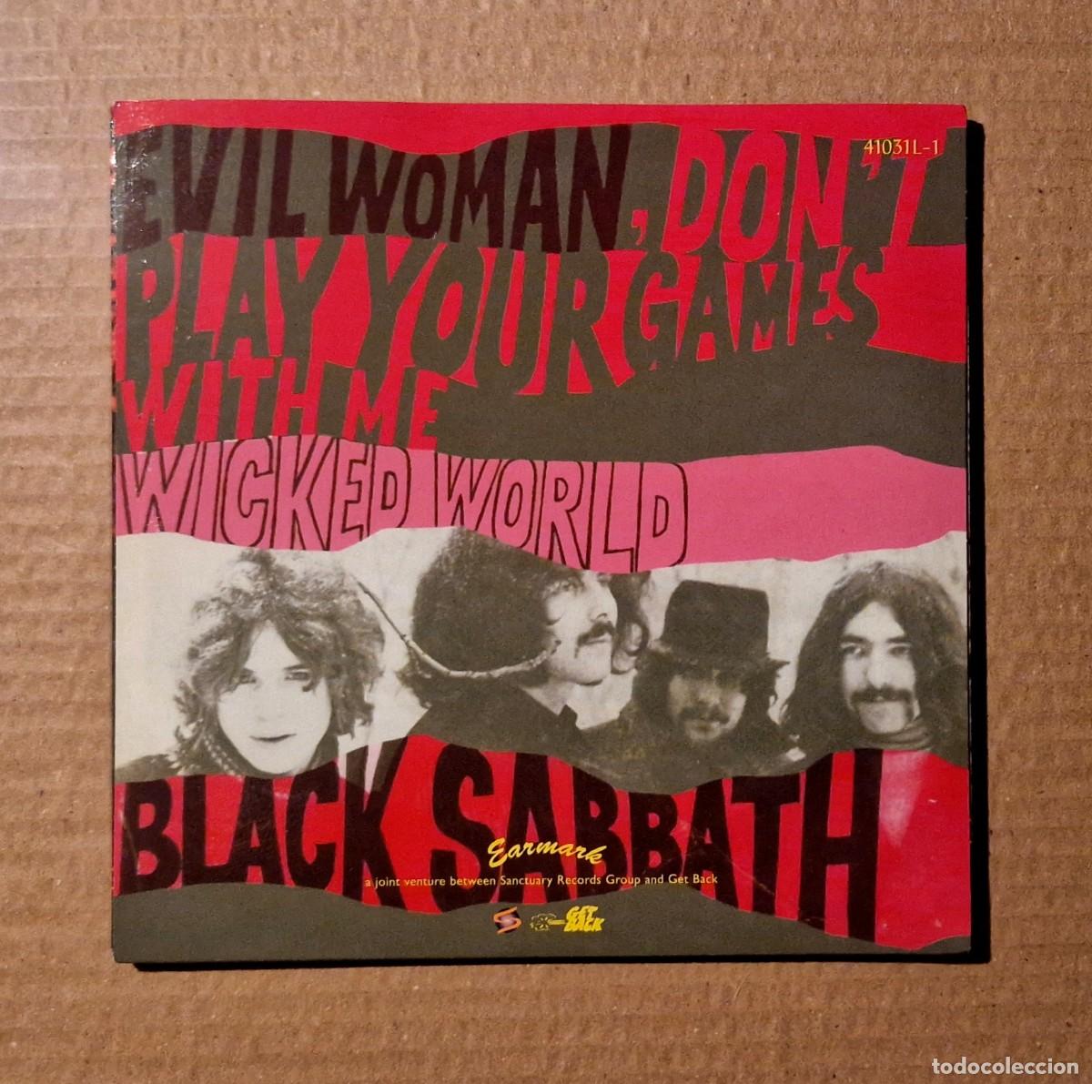 Discos de vinilo: BLACK SABBATH - 1970 THE SINGLES 1978 - Foto 6