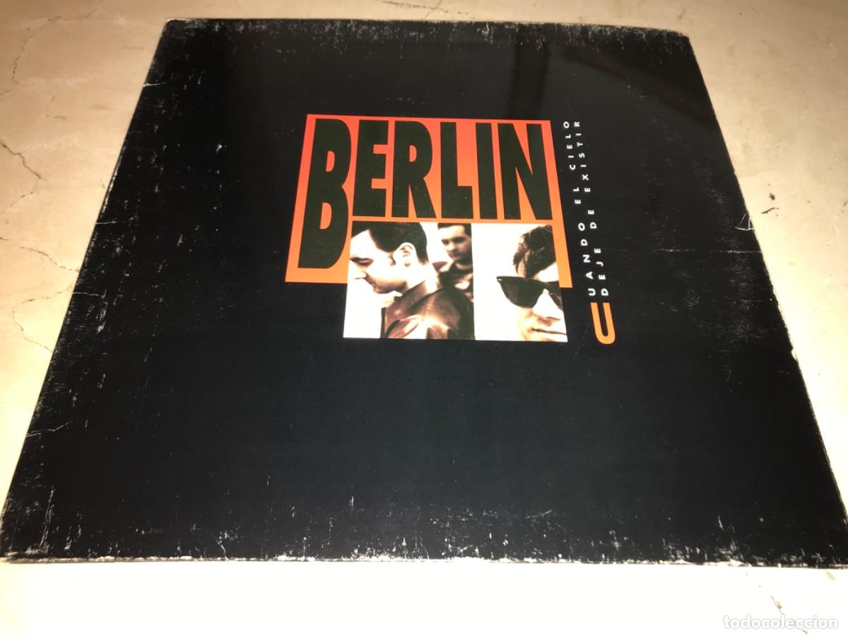 Discos de vinilo: BERLIN-CUANDO EL CIELO DEJE DE EXISTIR-GATEFOLD-ORIGINAL 1993 - Foto 1