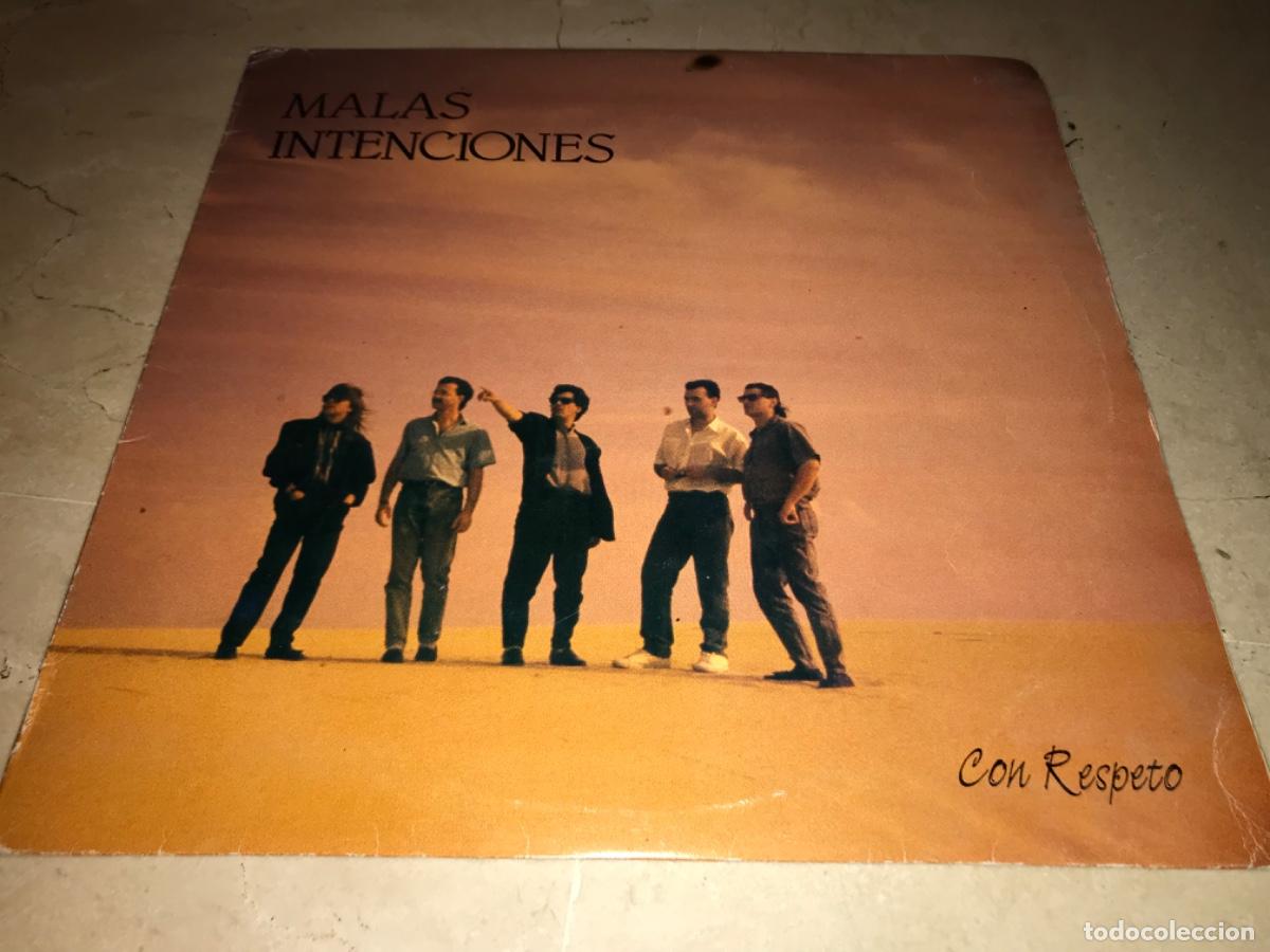 Discos de vinilo: MALAS INTENCIONES-CON RESPETO-ORIGINAL 1988 - Foto 1