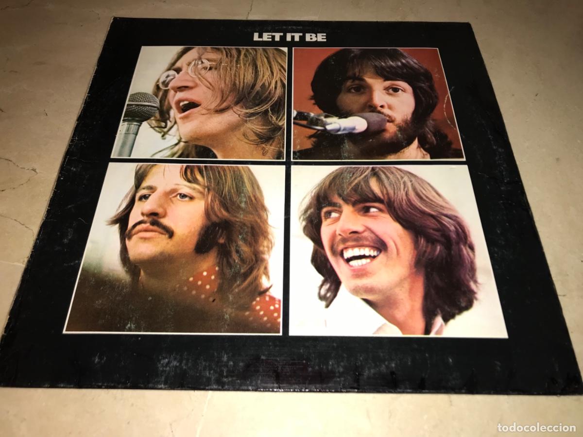 Discos de vinilo: THE BEATLES-LET IT BE-EDICI&Oacute;N BRASILE&Ntilde;A - Foto 1