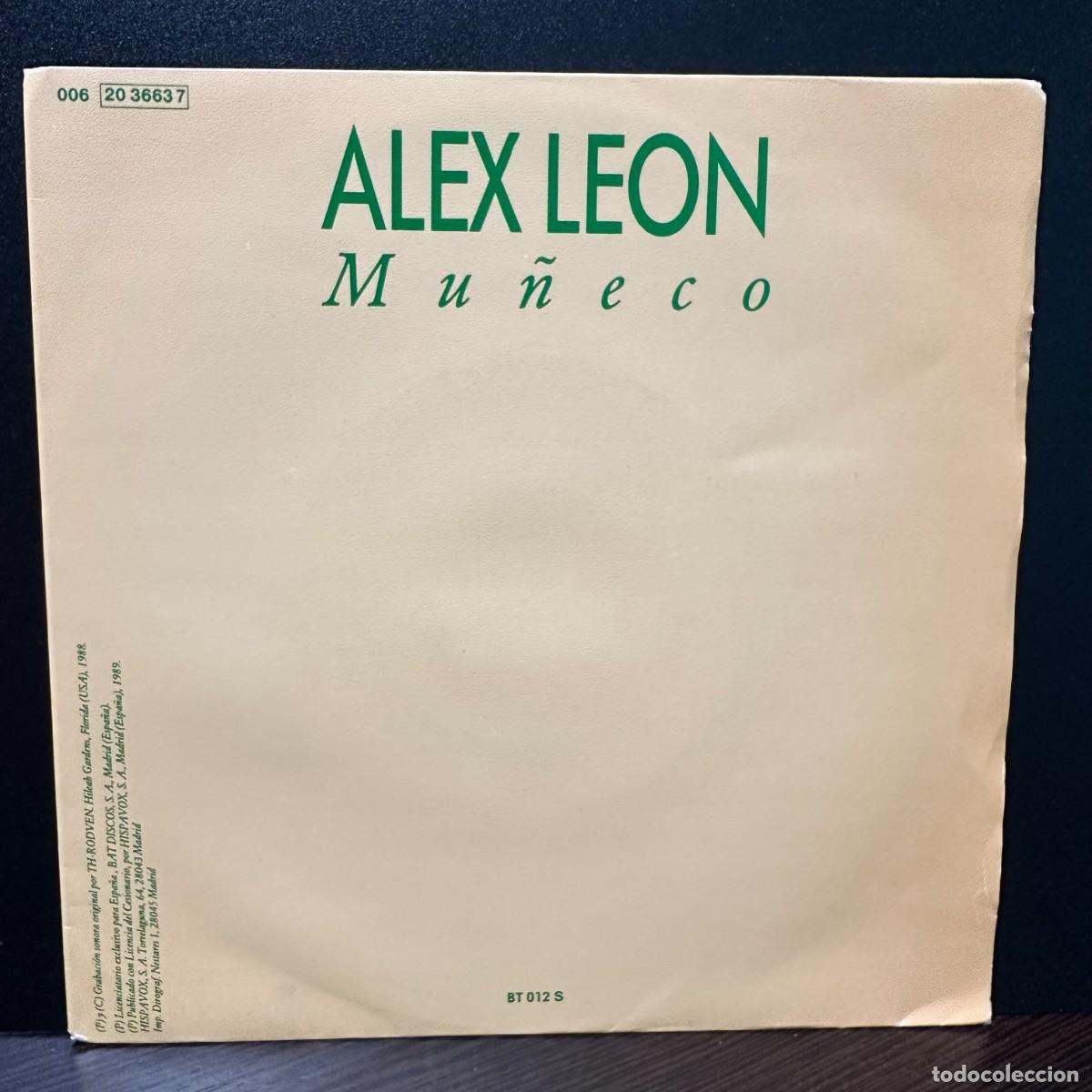 Discos de vinilo: Alex Leon - Mu&ntilde;eco (7&rdquo;, Single, Promo) - Foto 1