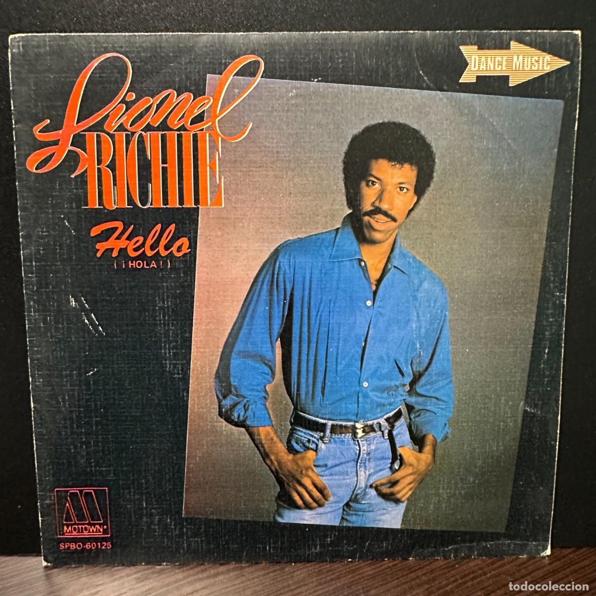 Discos de vinilo: Lionel Richie - Hello = &iexcl;Hola! (7&rdquo;, Single) - Foto 1
