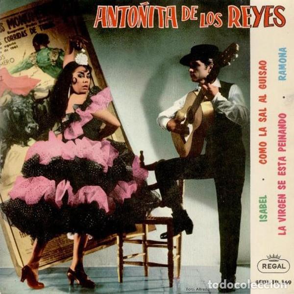 Discos de vinilo: Anto&ntilde;ita De Los Reyes &ndash; Isabel- Vinilo, 7&rdquo; E.P. - Foto 1
